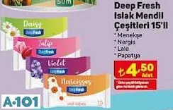 DEEP FRESH ISLAK MENDİL DEEP FRESH ISLAK MENDİL